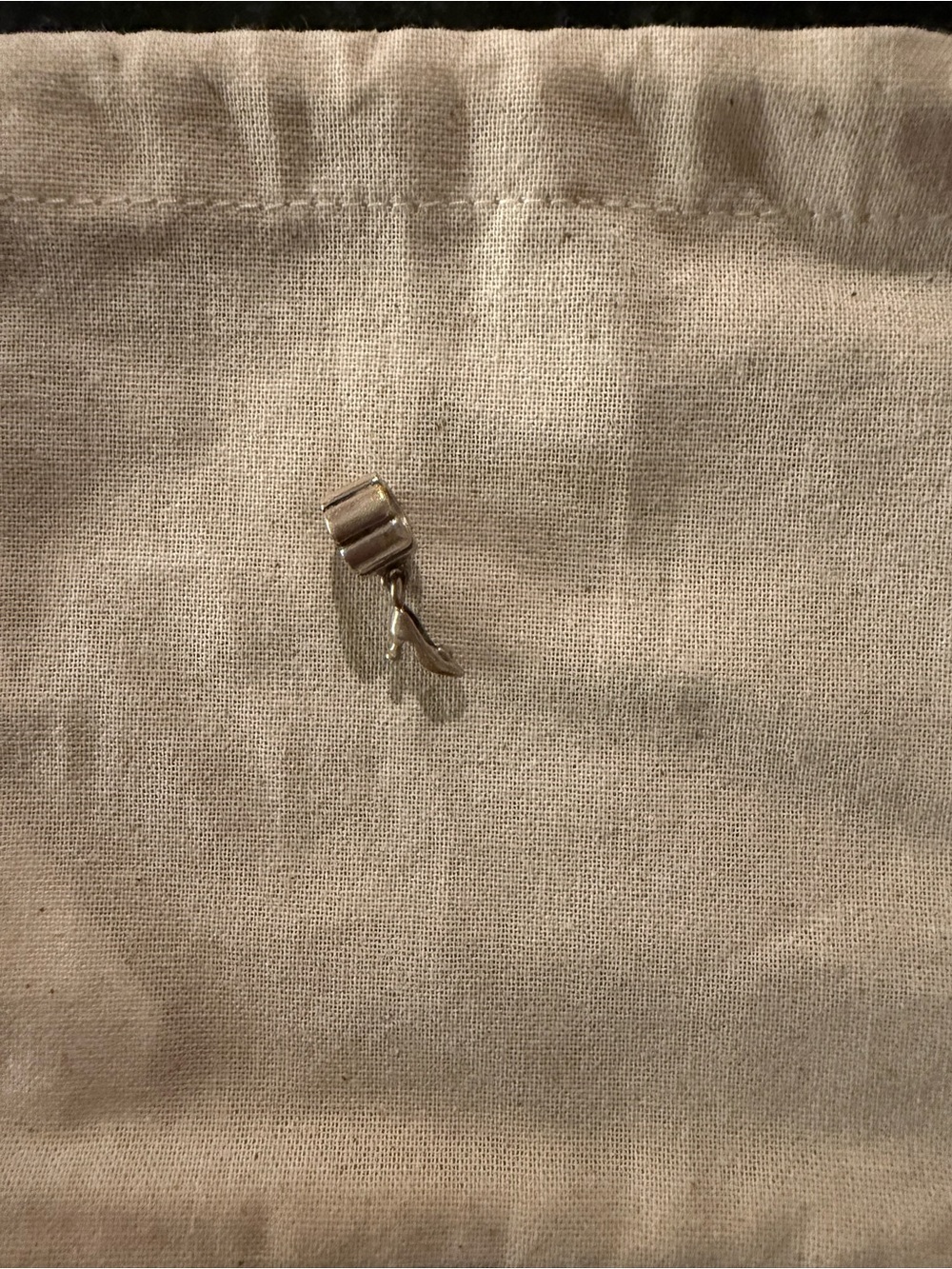 Pandora Silver Tone Dangle High Heel Charm